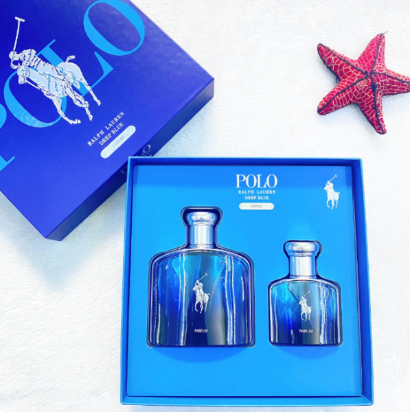 Bộ quà tặng Ralph Lauren Polo Deep Blue Parfum Spray / Vaporisateur 125ml &  40ml - Ralph Lauren